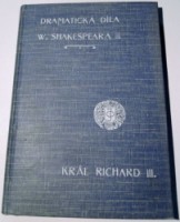 W. Shakespeare KRÁL RICHARD III. kniha