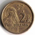 2 DOLLARS AUSTRALIA 1988