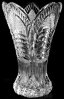 Váza broušená 30cm